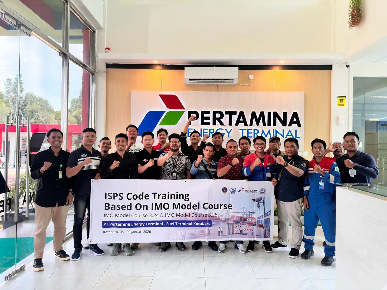 Inhouse Training ISPS Code — PT Pertamina, Kotabaru, Kalimantan Selatan